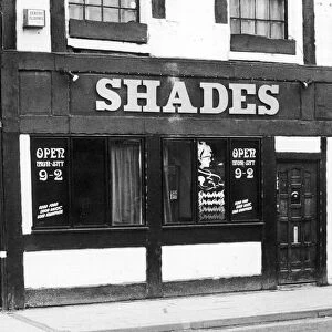 The Shades night club in The Burges Coventry city centre 7th January 1982