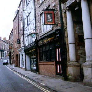 The Shakespeare pub, Durham. June 1993