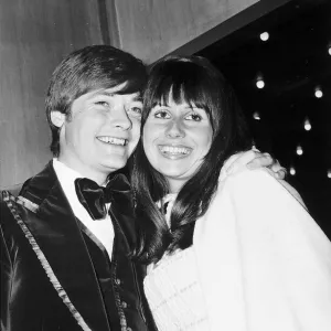 Simon Ward actor with his wife Alexandra at the premiere of the film "