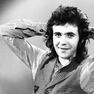 Singer David Essex pictured in his suite at the Holiday Inn Hotel in Wideopen in