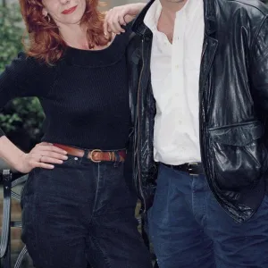 Siobhan Redmond & Neil Pearson - photocall for BBC TV programme