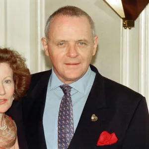 Sir Anthony Hopkins and wife Jennifer Lynton, at the Variety Club Show Business awards