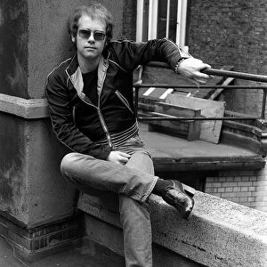 Sir Elton John 1972 Pictures taken for Jack Bentley Feature in the Sunday Mirror