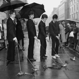 The Small Faces pop group left to right: Steve Marriott, Ian McLagan