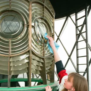 Spring clean weekend at St Marys Lighthouse in Whitley Bay