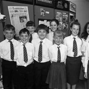 St Josephs RC Junior School visiting the Examiners Aspley Press Hall