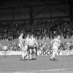 Stoke 0 v. Sunderland 1. April 1982 MF06-28-045 *** Local Caption *** Division 1 Football