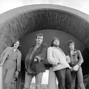 The Stranglers seen here before their Manchester Concert Entertainment Punk Music