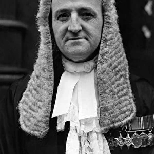Tasker Watkins Queens Counsel, pictured April 1965. QC is also a winner of