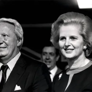 TED HEATH AND MARGARET THATCHER - 10TH OCTOBER 1976