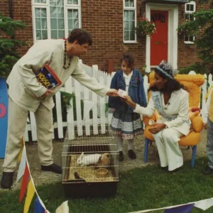 Television programme - The Big Breakfast 15 June 1994 circa - Presenter Mark Little with