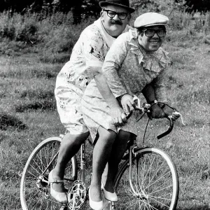 "The two Ronnies"- Ronnie Barker and Ronnie Corbett