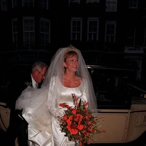 Tina Ritchie December 1997 Who married TV Presenter Nicky Campbell A©Mirrorpix