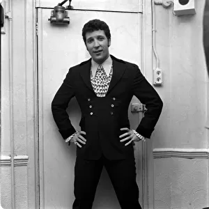 Tom Jones pop singer February 1967