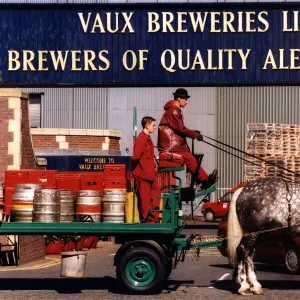 The Vaux Brewery in Sunderland - on the day that it was announced that the North East