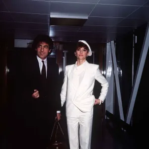 Victoria Principal arrives at LAP with Harry Glassman DBASE MSI