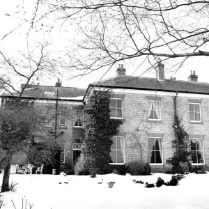 A view from the back garden of the Victorian Old Rectory in Bilton, Rugby