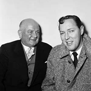 Wally Stewart and Bill Haley. 6th March 1957