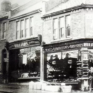 Williams hardware shop, Sandy Park Road, Brislington, Bristol Circa 1920