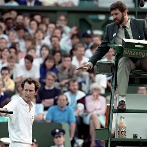 Wimbledon. John McEnroe. June 1988 88-3372-127