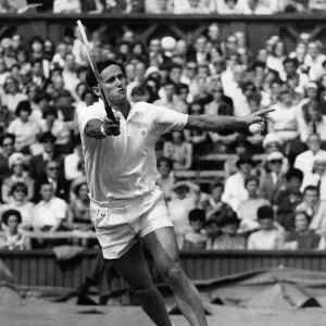 Wimbledon style from Australian Roy Emerson, whose brilliance put paid to Mike