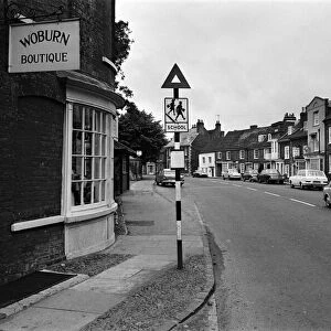 Woburn Village, Bedfordshire. 24th July 1968