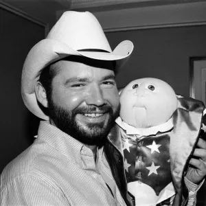 Xavier Roberts, the creator of the Cabbage Patch Kids concept which is sweeping America