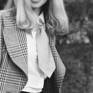 Young model Jo Howard aged 16 years old, pictured January 1972