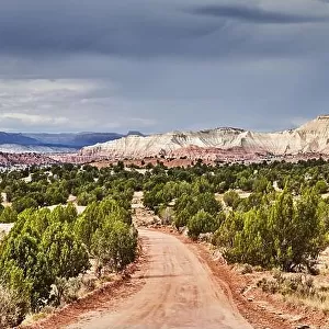 Cottonwood Canyon Road is a cross-country route through Grand Staircase-Escalante National Monument, Utah, USA