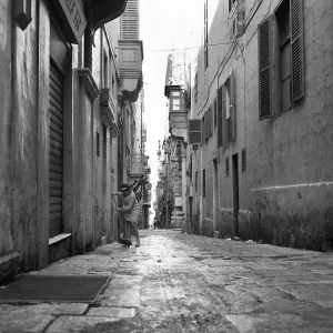 Triq Id-Dejqa Print - Valletta, Malta 1968 Triq Id-Dejqa Print - Valletta, Malta 1968