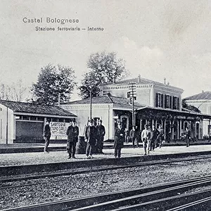 Castel Bolognese train station, province of Ravenna