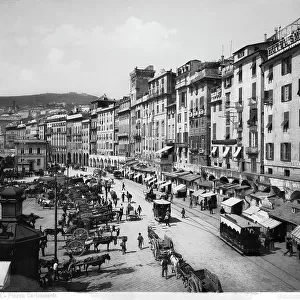 Piazza Caricamento in Genoa
