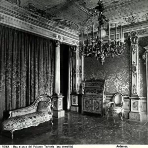 Room of Palazzo Bolognetti Torlonia, preserved in the Museum of Rome, Rome