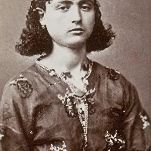 A souvenir of Odoardo Beccari's journeys: portrait of a young Egyptian woman