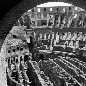 Historic Art Print Collection: Roman Empire ruins