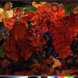 Dancing women by Filipp Andreyevich Malyavin
