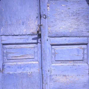 Blue Door Print by ImageBROKER Blue Door Print by ImageBROKER