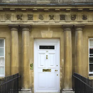 The Circus, Bath - Curved Georgian Town House Print The Circus, Bath - Curved Georgian Town House Print