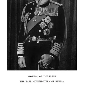 Admiral Louis Mountbatten Print