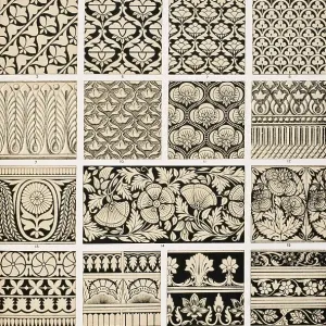 Print of 'Grammar of Ornament' by Owen Jones, 1865
