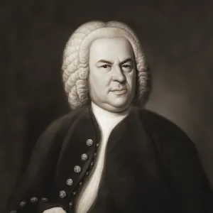 Johann Sebastian Bach 1685-1750 German Baroque Composer. Art