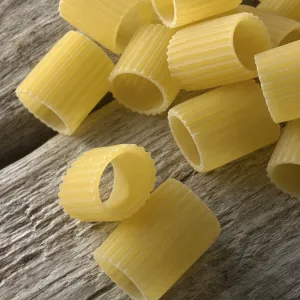Traditional Italian Mezze Maniche Rigate Pasta Print Traditional Italian Mezze Maniche Rigate Pasta Print