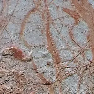 Superficie de la Luna de Júpiter, Europa. Superficie de la Luna de Júpiter, Europa.