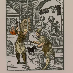 Medieval Locksmiths: A Specialty Craft in 16th Century Print. Art