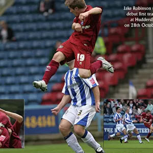 Jake Robinsons debut 1st team hatrick at Huddersfield