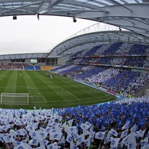 The opening of the American Express Community Stadium