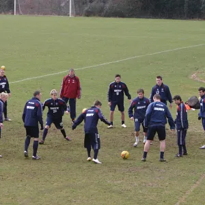 training session at Falmer 2006