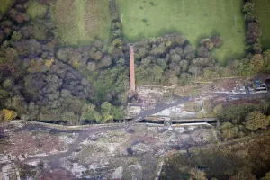 Chinley Forge Bleach Works Print