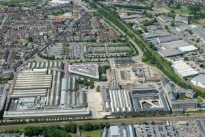 South-West England - Aerial Views: Print of Swindon Works, a former Great Western Railway site in Wiltshire