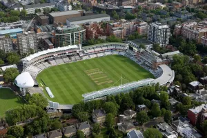 Prints of LORDS CRICKET GROUND, St Johns Wood, London Related Prints: Print of Lords Cricket Ground, St Johns Wood, London